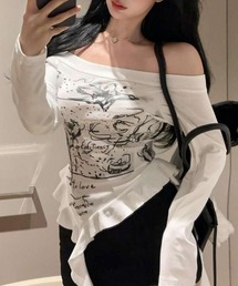 Tシャツ/カットソー（長袖 / オフショルダー）ファッション通販 - ZOZOTOWN