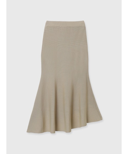 anuans(アニュアンス)の「リュクスビスコースイレヘムニットスカート(スカート・レディース・ブラック/ホワイト/ベージュ/ネイビー・S/M)」の21枚目の写真