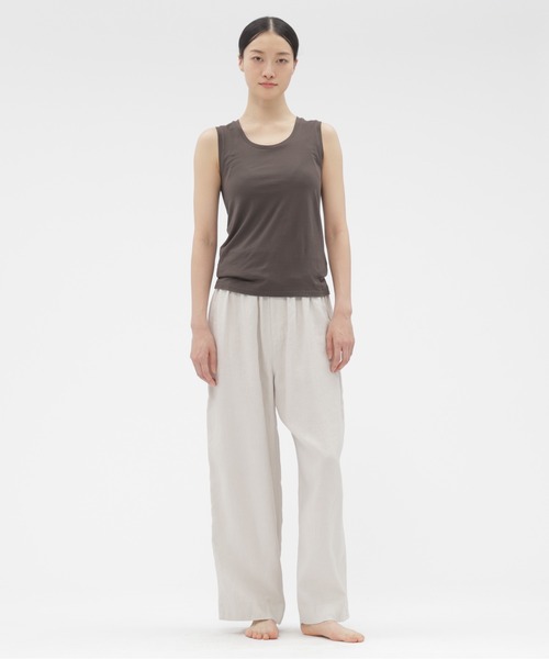 MARGARET HOWELL(マーガレットハウエル)の「SUPERFINE COTTON JERSEY(Tシャツ/カットソー・レディース・オリーブドラブ・FREE)」の4枚目の写真
