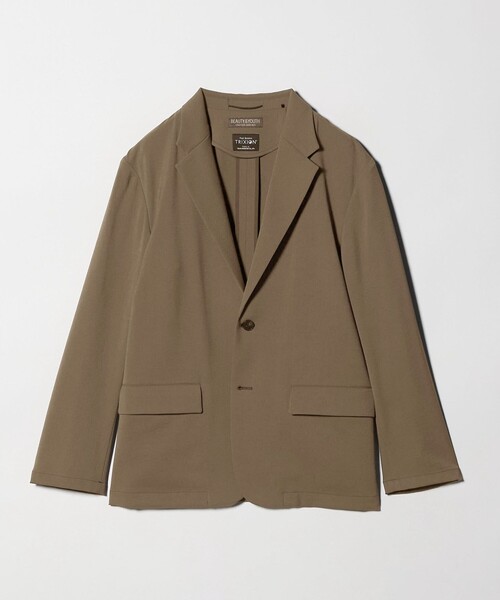 トリクシオン シャンブレー コンフォート ジャケット セットアップ対応