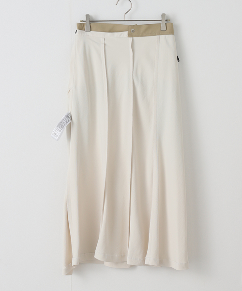 TOGA PULLA（トーガ　プルラ）の「TOGA PULLA TWILL FRINGE SKIRT TP261-FG228：スカート（スカート・レディース・ベージュ・36/38）」の8枚目の写真