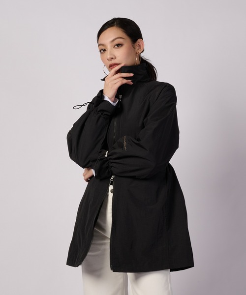 Eddie Bauer(エディーバウアー)の「モジュラー スタンドジップコート(ナイロンジャケット・レディース・ライトオリーブ/グレイッシュブルー/ブラック・XL/L/M/S)」の1枚目の写真