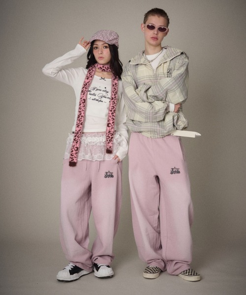 LTR DEPTH（レイターデプス）の「LTR DEPTH/【26年春新作】ロゴスウェットパンツ（スウェットパンツ・メンズ・ネイビー/スミクロ/ピンク・LARGE/MEDIUM）」の16枚目の写真