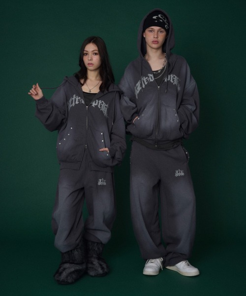 LTR DEPTH（レイターデプス）の「LTR DEPTH/【26年春新作】ロゴスウェットパンツ（スウェットパンツ・メンズ・ネイビー/スミクロ/ピンク・LARGE/MEDIUM）」の13枚目の写真