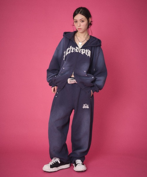 LTR DEPTH（レイターデプス）の「LTR DEPTH/【26年春新作】ロゴスウェットパンツ（スウェットパンツ・メンズ・ネイビー/スミクロ/ピンク・LARGE/MEDIUM）」の20枚目の写真