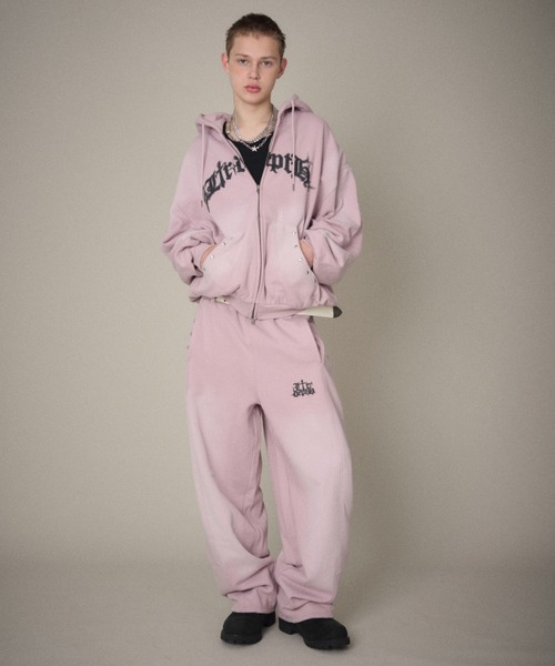 LTR DEPTH（レイターデプス）の「LTR DEPTH/【26年春新作】ロゴスウェットパンツ（スウェットパンツ・メンズ・ネイビー/スミクロ/ピンク・LARGE/MEDIUM）」の22枚目の写真