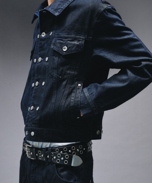 コーティングデニムジャケット 14oz Wax Coated Denim Jacket / 14オンスワックスコーティングデニム