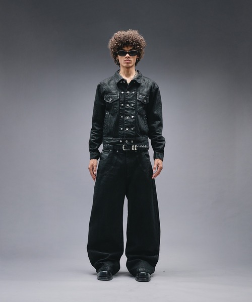 コーティングデニムジャケット 14oz Wax Coated Denim Jacket / 14オンスワックスコーティングデニム