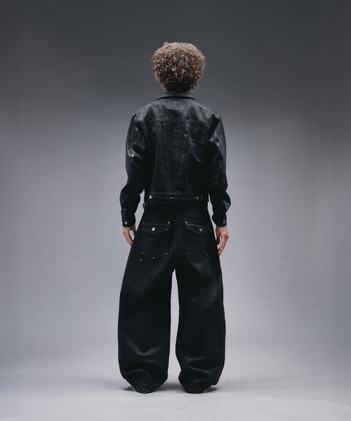 コーティングデニムジャケット 14oz Wax Coated Denim Jacket / 14オンスワックスコーティングデニム