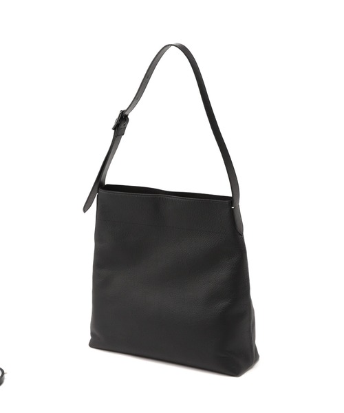 MARGARET HOWELL(マーガレットハウエル)の「SMOOTH LEATHER(ショルダーバッグ・レディース・ブラック・FREE)」の2枚目の写真