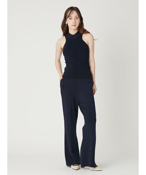 FRAY I.D（フレイアイディー）の「シルクブレンド美脚ニットパンツ／ウォッシャブル（その他パンツ・レディース・アイボリー/ピンク/ネイビー・F）」の11枚目の写真