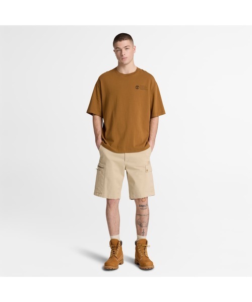 Timberland(ティンバーランド)の「ツイル カーゴ パンツ ユニセックス(カーゴパンツ・メンズ・ベージュ・30inch/32inch/34inch/36inch/38inch)」の11枚目の写真