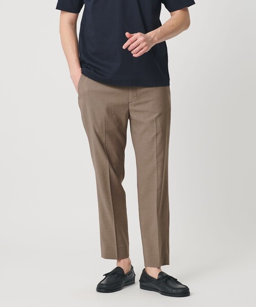 BEAUTY&YOUTH UNITED ARROWS(ビューティーアンドユースユナイテッドアローズ)の「【WEB限定 WARDROBE SMART】 Reflax スキニー クロップドパンツ(その他パンツ・メンズ・ネイビー/ベージュ/ダークグレー/ブラック・L/M/S/XL)」の3枚目の写真