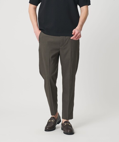 BEAUTY&YOUTH UNITED ARROWS(ビューティーアンドユースユナイテッドアローズ)の「【WEB限定 WARDROBE SMART】 Reflax スキニー クロップドパンツ(その他パンツ・メンズ・ネイビー/ベージュ/ダークグレー/ブラック・L/M/S/XL)」の2枚目の写真