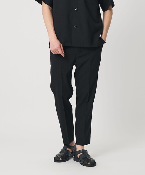 BEAUTY&YOUTH UNITED ARROWS(ビューティーアンドユースユナイテッドアローズ)の「【WEB限定 WARDROBE SMART】 Reflax スキニー クロップドパンツ(その他パンツ・メンズ・ネイビー/ベージュ/ダークグレー/ブラック・L/M/S/XL)」の5枚目の写真