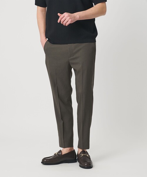 BEAUTY&YOUTH UNITED ARROWS(ビューティーアンドユースユナイテッドアローズ)の「【WEB限定 WARDROBE SMART】 Reflax スキニー クロップドパンツ(その他パンツ・メンズ・ネイビー/ベージュ/ダークグレー/ブラック・L/M/S/XL)」の9枚目の写真