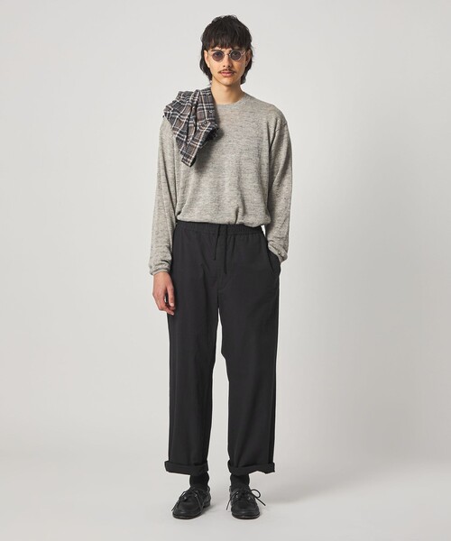 Steven Alan（スティーブンアラン）の「＜Steven Alan＞ コットン/シルク バギー イージー パンツ（その他パンツ・メンズ・ブラック/ナチュラル・S/M/L）」の13枚目の写真