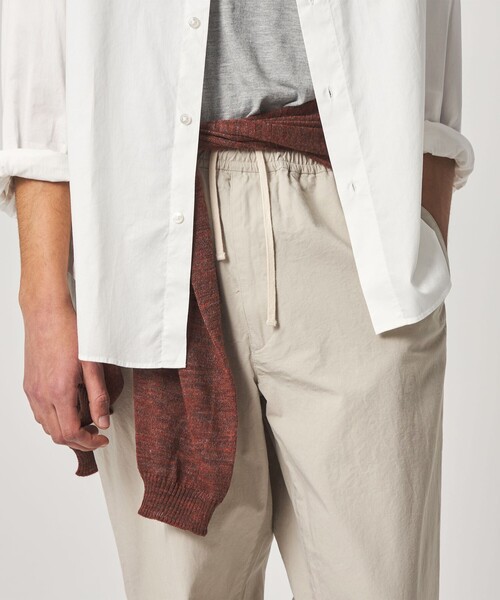 Steven Alan（スティーブンアラン）の「＜Steven Alan＞ コットン/シルク バギー イージー パンツ（その他パンツ・メンズ・ブラック/ナチュラル・S/M/L）」の20枚目の写真