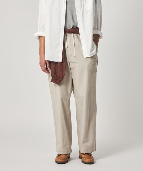 Steven Alan（スティーブンアラン）の「＜Steven Alan＞ コットン/シルク バギー イージー パンツ（その他パンツ・メンズ・ブラック/ナチュラル・S/M/L）」の22枚目の写真