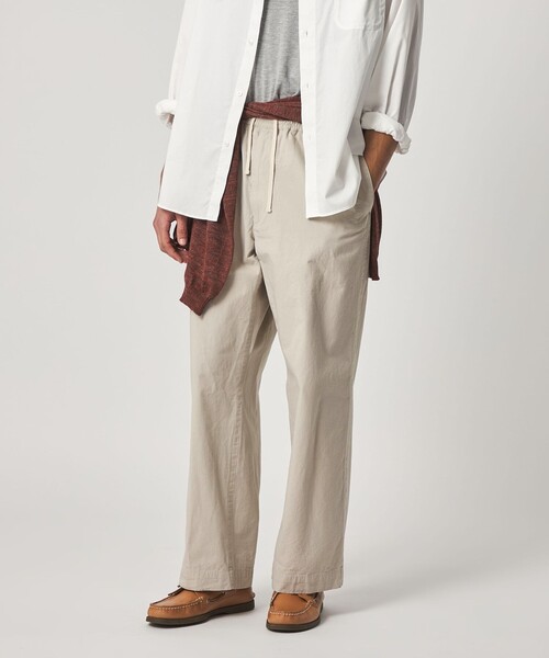 Steven Alan（スティーブンアラン）の「＜Steven Alan＞ コットン/シルク バギー イージー パンツ（その他パンツ・メンズ・ブラック/ナチュラル・S/M/L）」の13枚目の写真