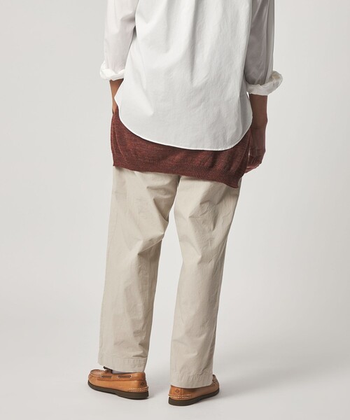 Steven Alan（スティーブンアラン）の「＜Steven Alan＞ コットン/シルク バギー イージー パンツ（その他パンツ・メンズ・ブラック/ナチュラル・S/M/L）」の14枚目の写真