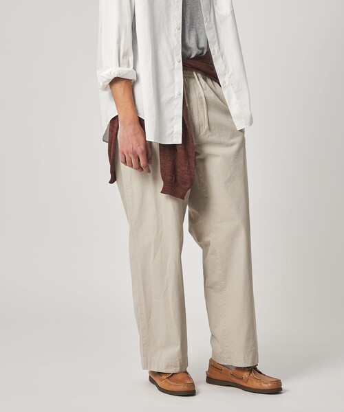 Steven Alan（スティーブンアラン）の「＜Steven Alan＞ コットン/シルク バギー イージー パンツ（その他パンツ・メンズ・ブラック/ナチュラル・S/M/L）」の16枚目の写真