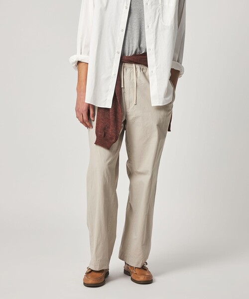 Steven Alan（スティーブンアラン）の「＜Steven Alan＞ コットン/シルク バギー イージー パンツ（その他パンツ・メンズ・ブラック/ナチュラル・S/M/L）」の17枚目の写真