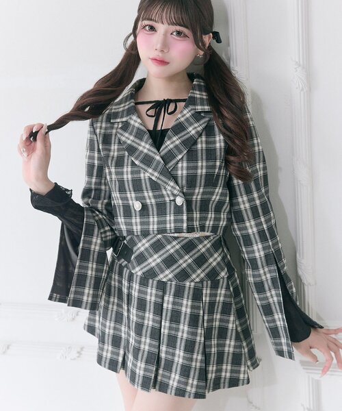 OLIVE des OLIVE（オリーブデオリーブ）の「【Belle Charme】Side Belt Pleats Skirt（スカート・レディース・グレイッシュベージュ/ブラック系その他/ベージュ系その他・FREE）」の14枚目の写真