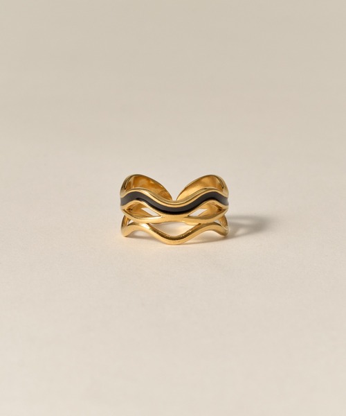 novice（ノーヴィス）の「【novice】Ripple Open Ring［Stainless］（リング・レディース・ゴールド/シルバー・FREE）」の13枚目の写真