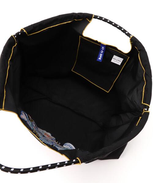 Ball&Chain（ボールアンドチェーン）の「Ball&Chain(ボールアンドチェーン)　D.UNICORN/Lサイズ（エコバッグ/サブバッグ・レディース・オレンジ/ベージュ/ブラック・F）」の11枚目の写真