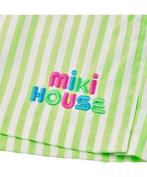 MIKI HOUSE（ミキハウス）の「【WEB限定】ネオンカラー５分丈パンツ（その他パンツ・キッズ・ライトグリーン/オレンジ・130cm/120cm/110cm/100cm/90cm/80ｃｍ）」の10枚目の写真