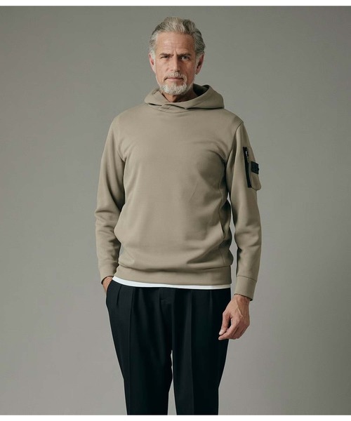 junhashimoto（ジュンハシモト）の「SOFT WRAP PARKA（パーカー・メンズ・ブラック/ライトカーキ・5/3/4）」の12枚目の写真