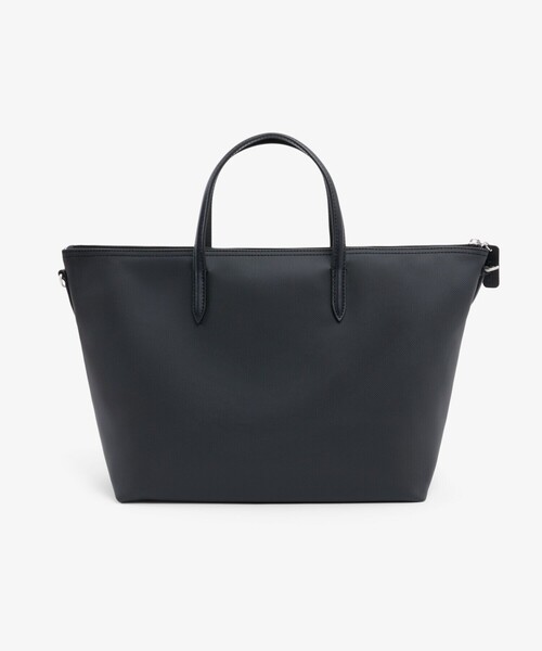 LACOSTE（ラコステ）の「L.12.12 コンセプト スモールトートバッグ（トートバッグ・レディース・ダークネイビー/ブラック・FREE）」の5枚目の写真