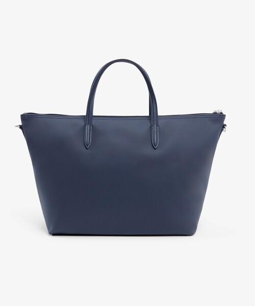 LACOSTE（ラコステ）の「L.12.12 コンセプト スモールトートバッグ（トートバッグ・レディース・ダークネイビー/ブラック・FREE）」の10枚目の写真
