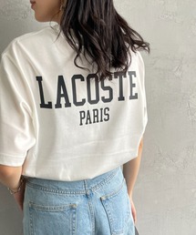 LACOSTE | [LACOSTE/ラコステ] ワンポイントロゴ バックプリントTシャツ(Tシャツ/カットソー)