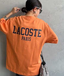♡新品・タグ付き♡ Lサイズ　Lacoste オレンジ系チェック プルオーバー LACOSTE（ラコステ）のファッション通販 - ZOZOTOWN（カラー：オレンジ