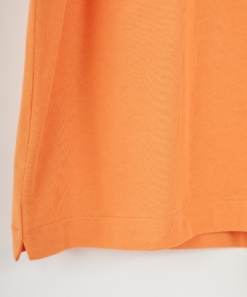 LACOSTE（ラコステ）の「[LACOSTE/ラコステ] ワンポイントロゴ バックプリントTシャツ（Tシャツ/カットソー・レディース・ブラック/オレンジ/ホワイト・2/4/3）」の4枚目の写真