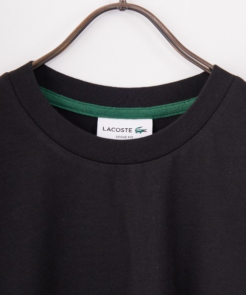 LACOSTE（ラコステ）の「[LACOSTE/ラコステ] ワンポイントロゴ バックプリントTシャツ（Tシャツ/カットソー・レディース・ブラック/オレンジ/ホワイト・2/4/3）」の13枚目の写真