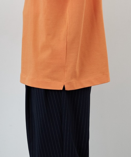 LACOSTE（ラコステ）の「[LACOSTE/ラコステ] ワンポイントロゴ バックプリントTシャツ（Tシャツ/カットソー・レディース・ブラック/オレンジ/ホワイト・2/4/3）」の20枚目の写真
