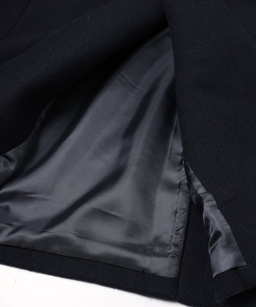 Jieda(ジエダ)の「3D ENGINEERED OVER COAT(チェスターコート・メンズ・ダークネイビー/グレー・2/1)」の4枚目の写真