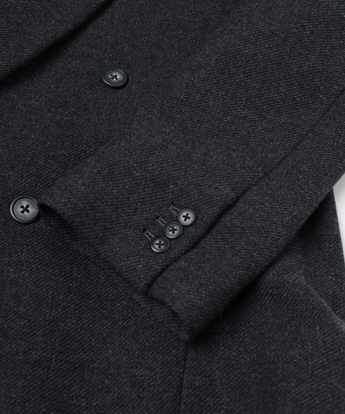 Jieda(ジエダ)の「3D ENGINEERED OVER COAT(チェスターコート・メンズ・ダークネイビー/グレー・2/1)」の9枚目の写真