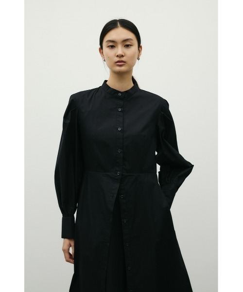 STYLEMIXER(スタイルミキサー)の「レイヤードシャツワンピース(シャツワンピース・レディース・ブラック/ホワイト・SMALL/MEDIUM)」の17枚目の写真