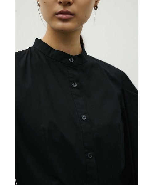 STYLEMIXER(スタイルミキサー)の「レイヤードシャツワンピース(シャツワンピース・レディース・ブラック/ホワイト・SMALL/MEDIUM)」の18枚目の写真