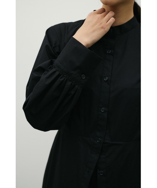 STYLEMIXER(スタイルミキサー)の「レイヤードシャツワンピース(シャツワンピース・レディース・ブラック/ホワイト・SMALL/MEDIUM)」の19枚目の写真