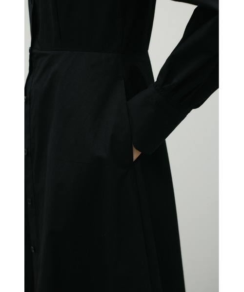 STYLEMIXER(スタイルミキサー)の「レイヤードシャツワンピース(シャツワンピース・レディース・ブラック/ホワイト・SMALL/MEDIUM)」の20枚目の写真