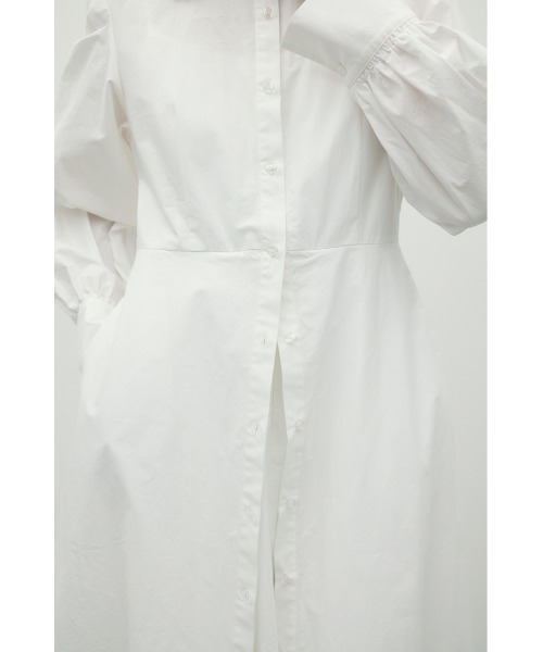 STYLEMIXER(スタイルミキサー)の「レイヤードシャツワンピース(シャツワンピース・レディース・ブラック/ホワイト・SMALL/MEDIUM)」の9枚目の写真