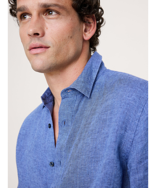 Banana Republic(バナナリパブリック)の「スタンダードフィット リネンシャツ(シャツ/ブラウス・メンズ・ブルー/ライトピンク/ライトブルー/ブルー系その他/マスタード/ピンク/ブラウン/ライトグリーン・M/S/XL/L)」の12枚目の写真
