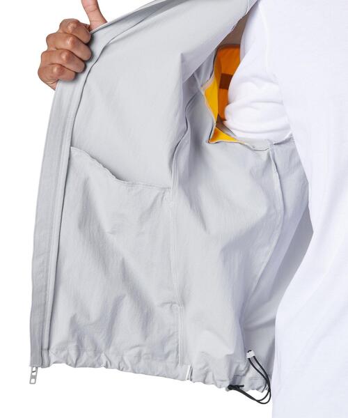 UNDER ARMOUR（アンダーアーマー）の「UAナイロン トラックジャケット（ライフスタイル/メンズ）（その他アウター・メンズ・グレー・2XL/XL/M/S/L）」の5枚目の写真