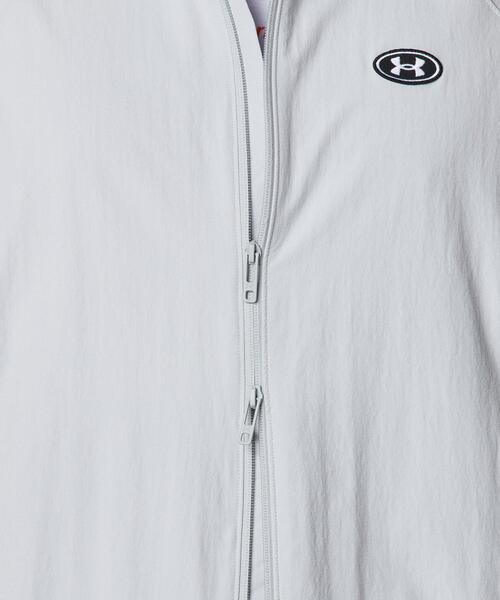 UNDER ARMOUR（アンダーアーマー）の「UAナイロン トラックジャケット（ライフスタイル/メンズ）（その他アウター・メンズ・グレー・2XL/XL/M/S/L）」の7枚目の写真