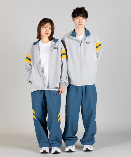 UNDER ARMOUR（アンダーアーマー）の「UAナイロン トラックジャケット（ライフスタイル/メンズ）（その他アウター・メンズ・グレー・2XL/XL/M/S/L）」の9枚目の写真